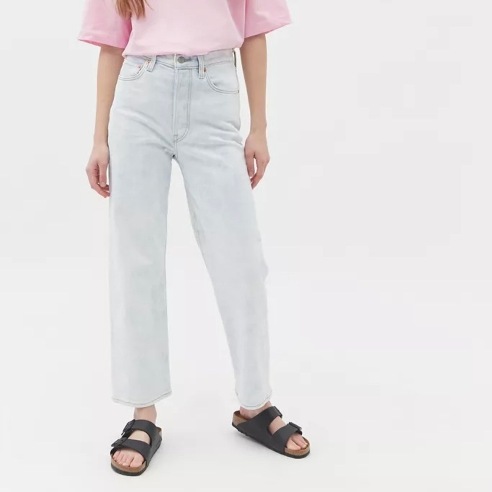 Levi’s Ribcage Straight Jeans in Lose Your Marbles